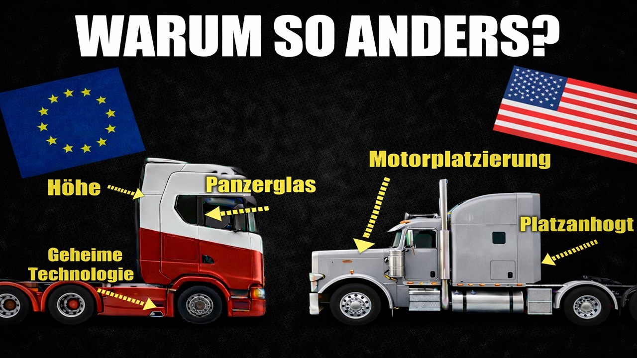 Amerikanische vs. Europäische LKW – Warum sind sie so unterschiedlich?
