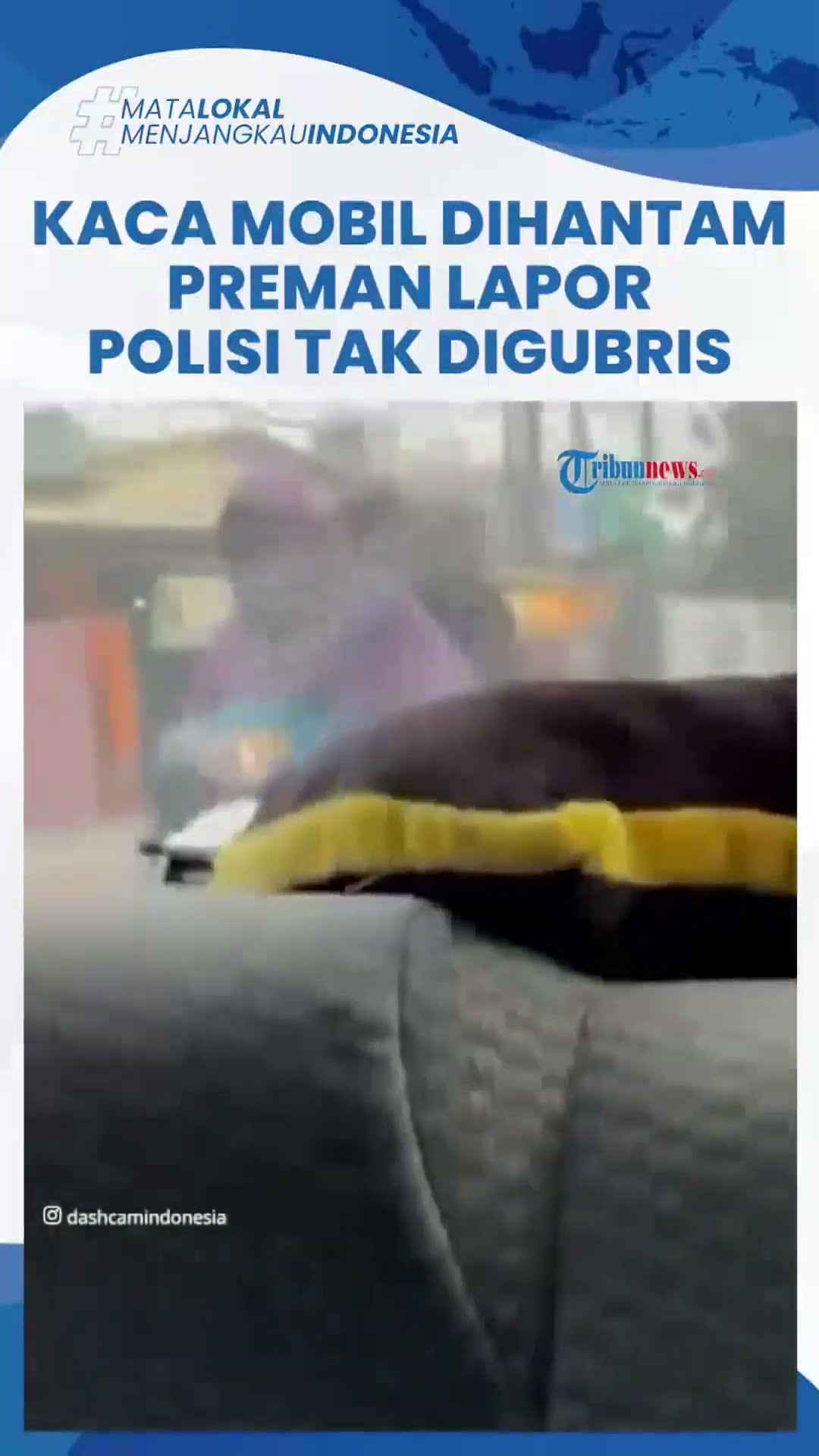 Viral Aksi Premanisme Pemotor di Jaiwarna, Pukul Kaca Mobil Berkali-kali, Lapor Polisi Tak Digubris