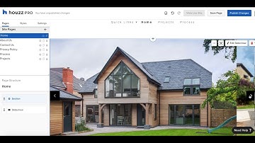 Houzz Pro: How to Use Website Services (Build)