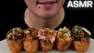Asmr Inari Sushi Bulgogi Cheese Creamy Scallop Salmon Tataki Unagi The Hangry Mole