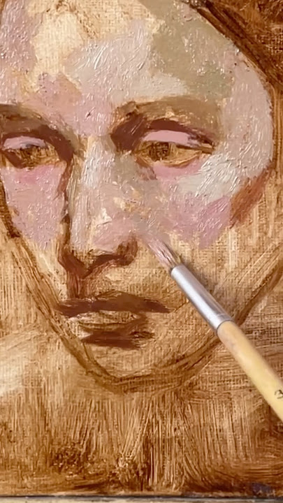 Master ALLA PRIMA Oil Painting Techniques with Ease! #portrait