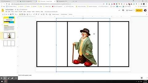 Creating A Comic Strip in Google Slides