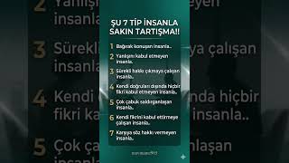 Bu 7 Tip İnsanla Sakın Tartışmayın 🚫