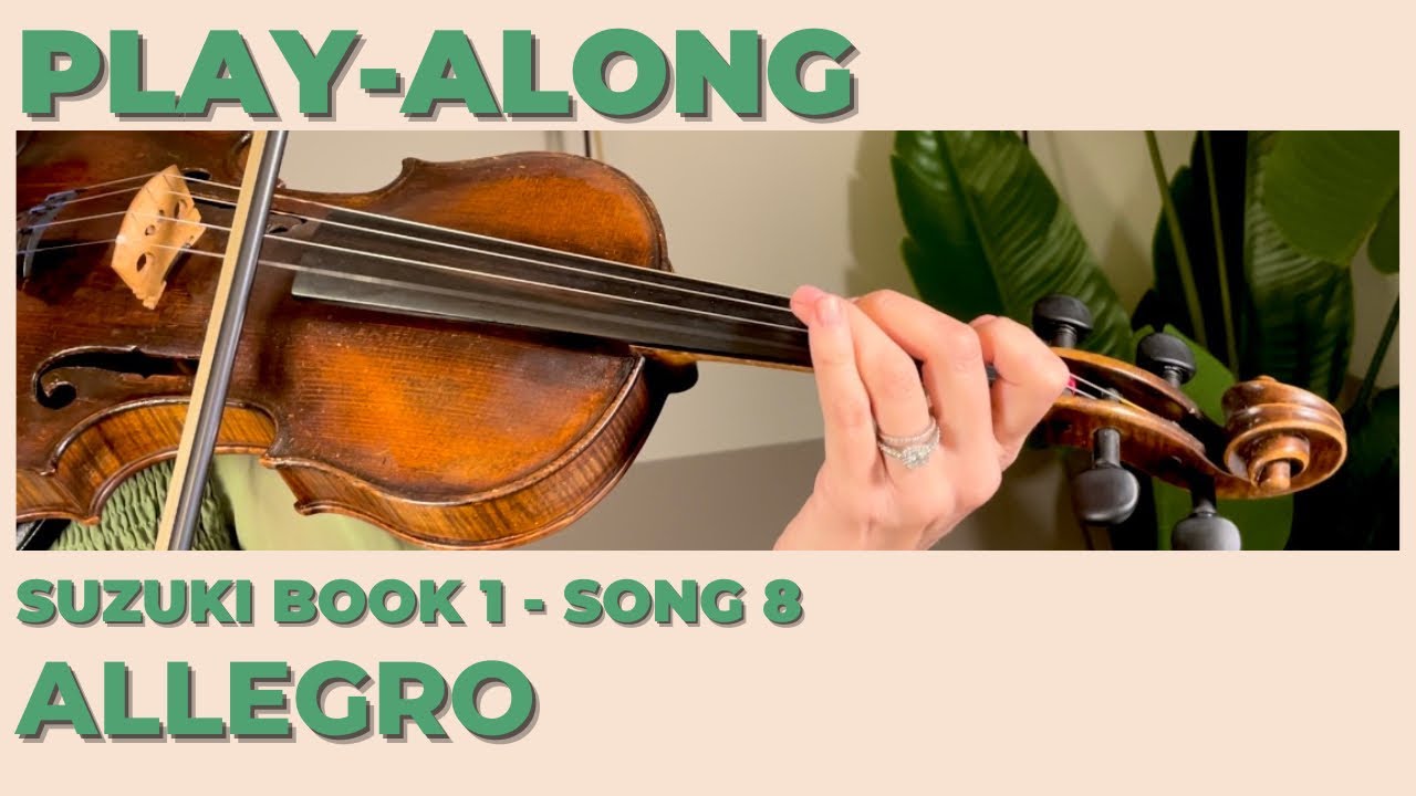 Suzuki Book 1 - Allegro - YouTube