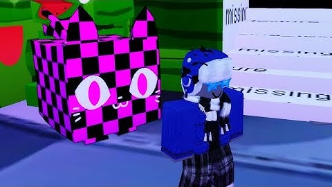 I hatched the newest HUGE Error Cat!![Pet Simulator X]