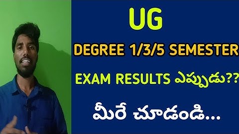 degree 1/3/5 semester exam results update news latest bhuwantv|ug degree results news bhuwantv