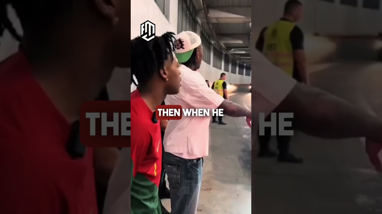 Rafael Le O Helps Ishowspeed Meet Cristiano Ronaldo Shorts