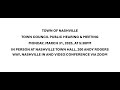 03-31-2025 Nashville Indiana Town Council Meeting