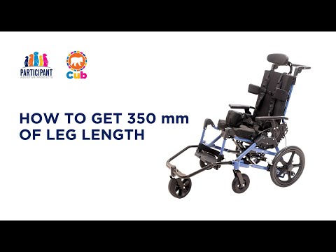 How to get 350 mm of leg length
