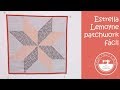 Patchwork fácil: estrella de Lemoyne (con patrones)