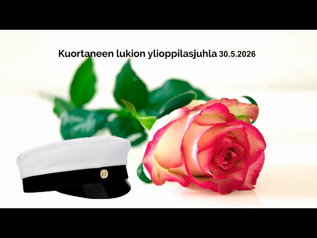 Kuortaneen lukion ylioppilasjuhla 30.5.2026