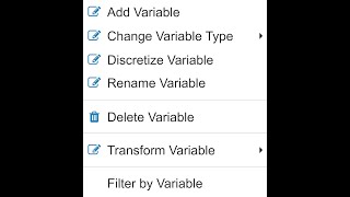 Modify Variables widget tutorial video