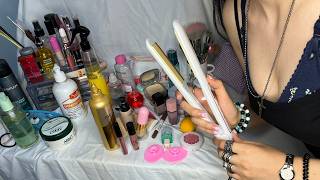 ASMR |No Talking| Doing Your Hair amd Makeup✨💓