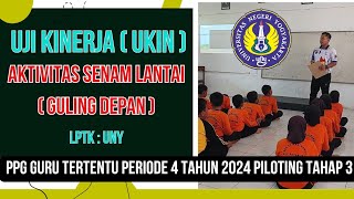 VIDIO PEMBELAJARAN UKIN || PJOK MATERI SENAM LANTAI GULING DEPAN || PPG PILOTING TAHAP 3 TAHUN 2024