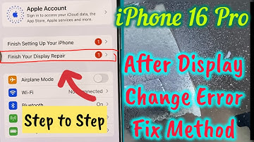 100% Fix Unknown Part Message For iPhone 16 Pro After Screen Replacement