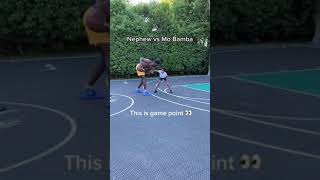 My 4’10 Nephew Vs 7’0 Mo Bamba shorts