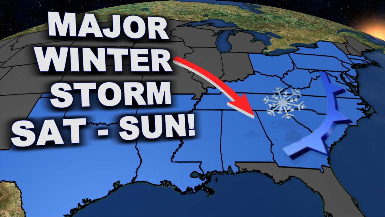 Weekend Winter Storm Update - YouTube