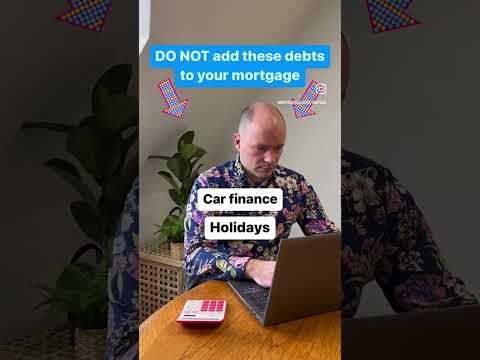 Considering debt consolidation? Try to avoid adding these specific debts on to your mortgage.