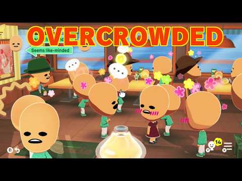 What Happens If You Put All 70 miis Inside the Restaurant in Tomodachi?