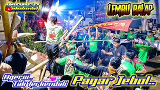 Ngeriii... Ganasnya LEMBU BALAP ‼️ kalapan ANGKER jebolkan Pagar || Live bulurejo - Saptorenggo