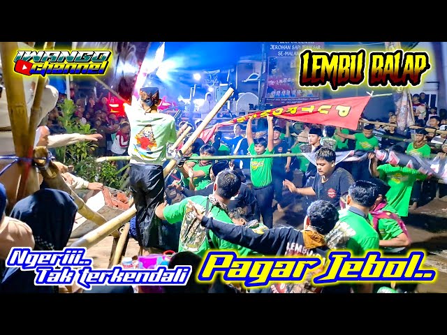 Ngeriii... Ganasnya LEMBU BALAP ‼️ kalapan ANGKER jebolkan Pagar || Live bulurejo - Saptorenggo class=