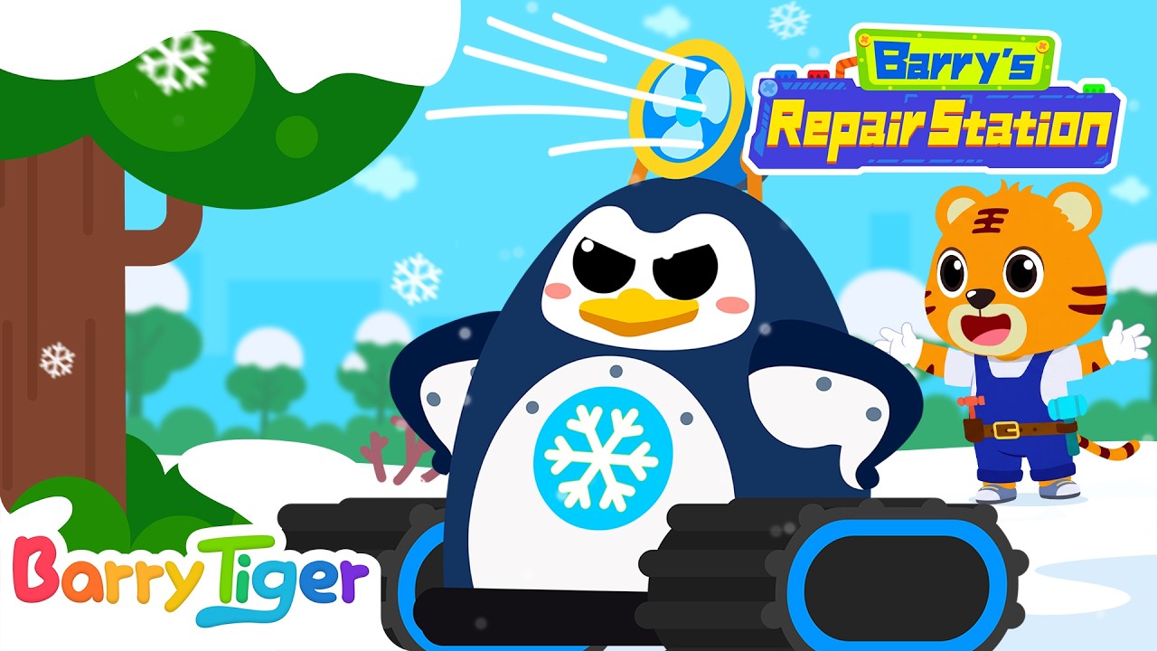 Animal Trucks’ Epic Fix-Up Rescue Quest 🔧 | Car Hospital | Educational Kids Cartoons | BarryTiger