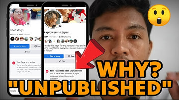 😲 BAKIT NA-UNPUBLISHED Ang Facebook PAGE nila? 😲 #reels #unpublished #kaplowersinjapan #tibotvlogs