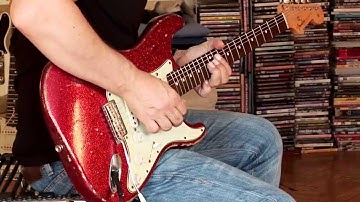 2007 Fender Masterbuilt 1960 Stratocaster Custom Shop, red sparkle, relic, Part2