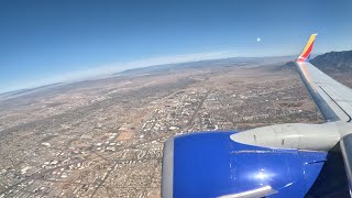 Morning Takeoff out of Albuquerque Southwest Boeing 737800  N8564Z  March 28, 2024