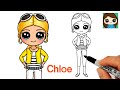 How to Draw Chloe Bourgeois | Miraculous Ladybug