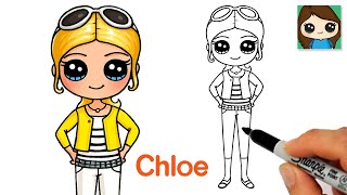 How to Draw Chloe Bourgeois | Miraculous Ladybug