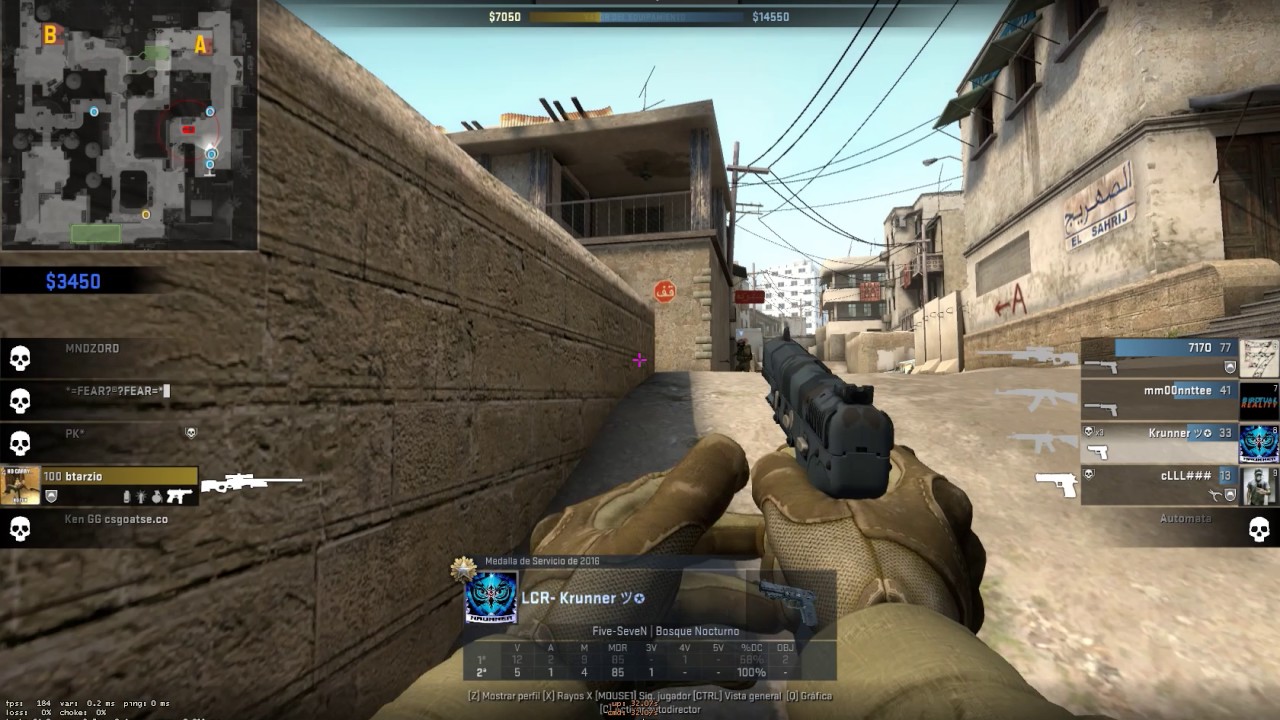 CS:GO - eco five seven - YouTube