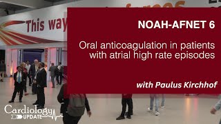 Oral anticoagulation in patients with atrial high rate episodes