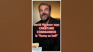 David Harbour talks CREATURE COMMANDOS!