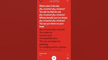 Thumbnail of Un Poco Loco Lyrics#lyrics#spotify#roadto1k