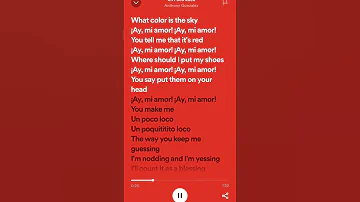 Un Poco Loco Lyrics Lyrics Spotify Roadto1k 