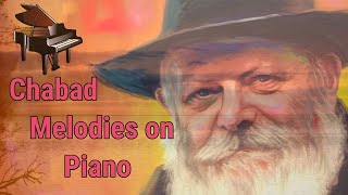 Video thumbnail of "10 Minutes of Soft Chabad Nigunim on the Piano /// רצף ניגוני חבד על הפסנתר"