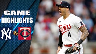 Minnesota Twins vs New York Yankees GAME HIGHTLIGHT| MLB May 16 2023 | MLB Season 2024