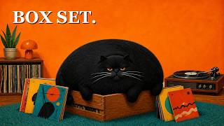 Box Set. – 2 Hours of Vintage Jazz, Vinyl Records & a Fat Black Cat