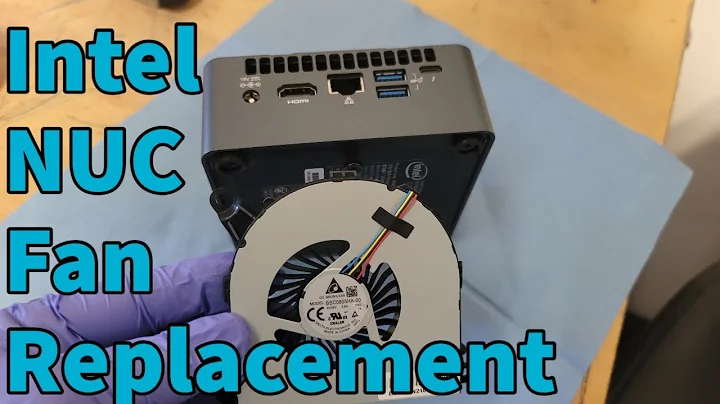 Guide pratique pour remplacer le ventilateur Intel NUC