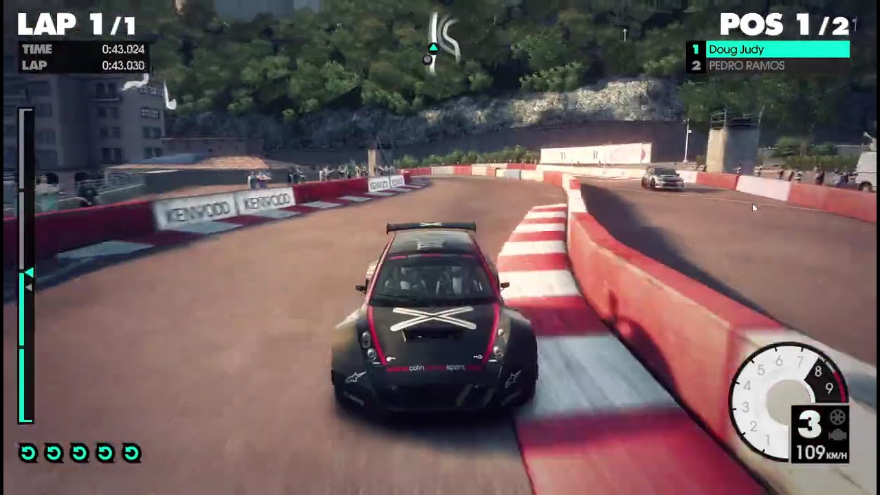 Dirt 3 Gameplay - Monaco Head to Head - Colin Mcrae R4