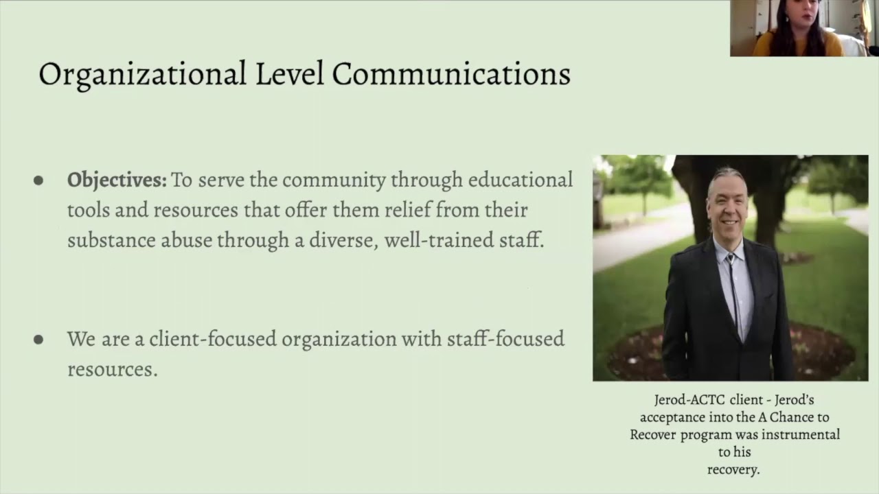 A Chance to Change- Semester Project