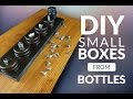 DIY Small BOXES from Bottle