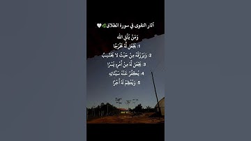 اجمل مقاطع القران الكريم 🫀❤️#راحه نفسية #اجر_لي_ولك #قرآن #طمئن_قلبك