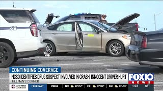 Man charged with fentanyl trafficking after chase, crash in Mobile