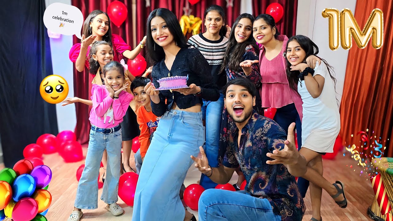 Finally 1M pure ho gye thank you all ❤️ ab golden play button ka wait hai 🥺 vlog