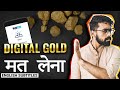 Calculated the Returns | Gold vs Digital Gold vs SGB vs ETF | SHOCKING RESULTS