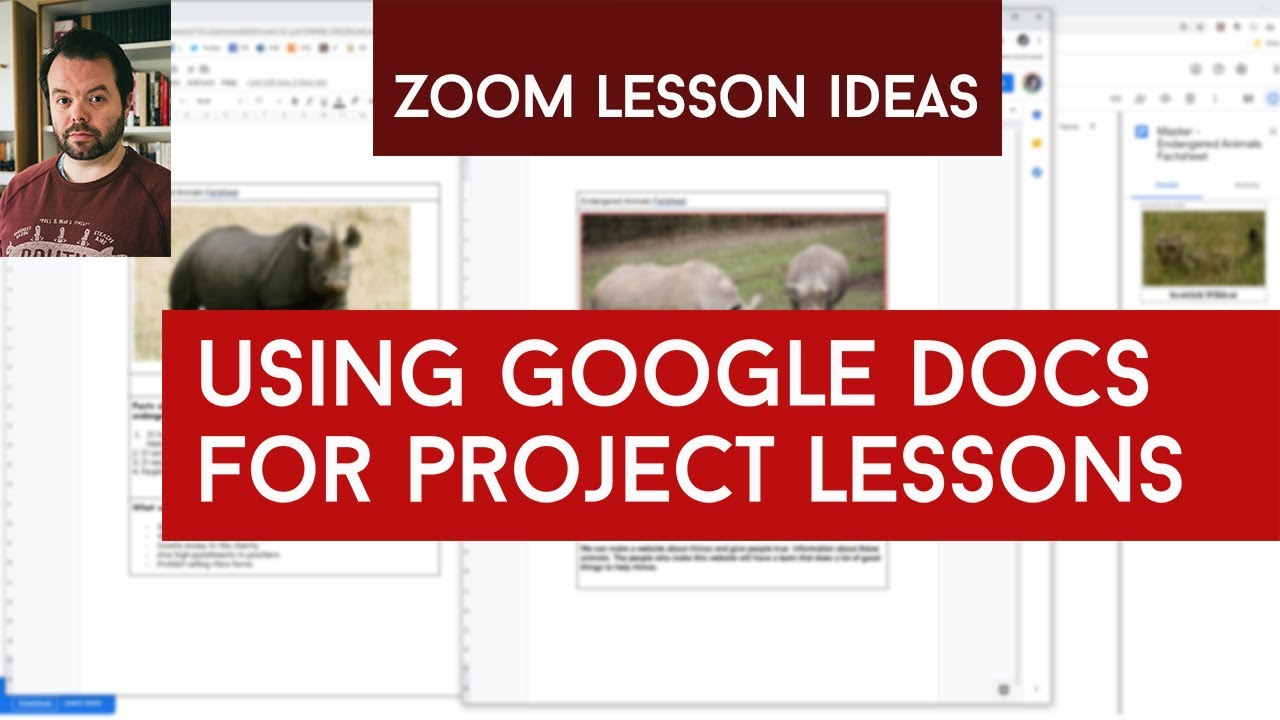 Zoom Lesson Ideas: Using Google Docs for Project Lessons