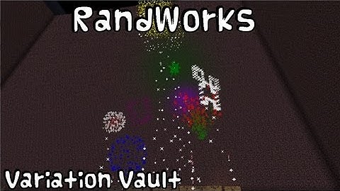 Minecraft Bukkit Plugin - RandWorks - Random fireworks using signs and redstone