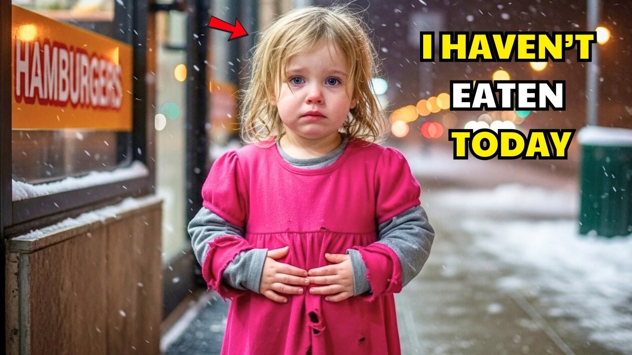 A POOR LITTLE GIRL ASKED FOR A HAMBURGER AND WAS REFUSED — UNTIL A BILLIONAIRE APPEARED